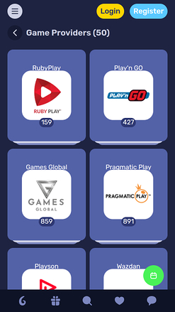 Desarrolladores de juegos móviles de casino Galactic Wins