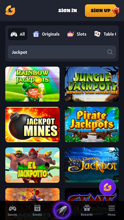 Jackpot mobile du casino Galactix