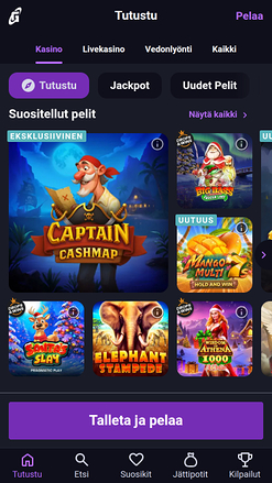 Galaksino Casino Mobile Games