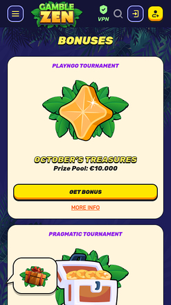 Promozioni GambleZen Mobile