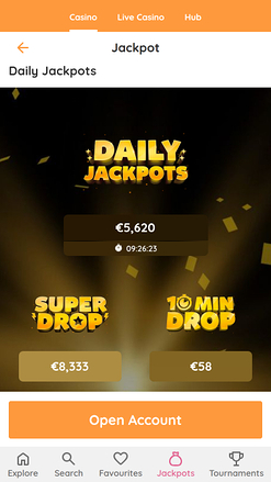 Get Lucky Casino Mobile Jackpot