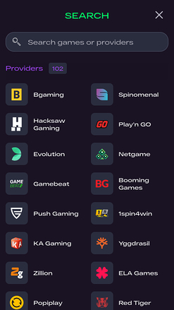 Glitchspin Casino Mobile Game Developers