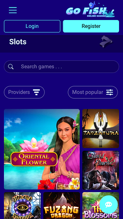 Jeux mobiles de casino Go Fish