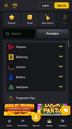 Développeurs de jeux mobiles Golden Crown Casino