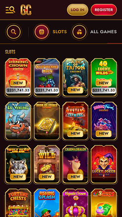 GrandClub Casino Mobile-Spiele