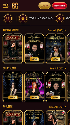 GrandClub Casino Mobile-Live-Dealer
