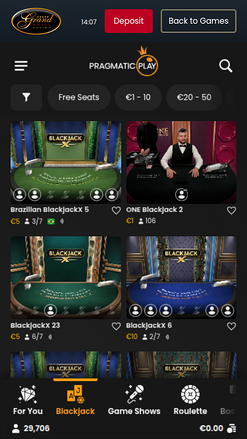 Grand Hotel Casino Mobile Croupier en direct