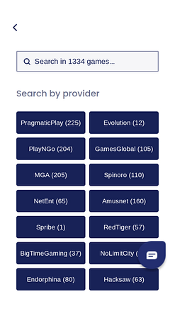 Desarrolladores de juegos móviles de Gratogana Casino