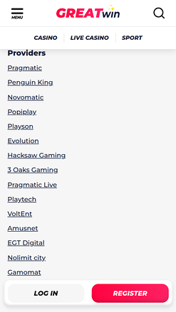 Développeurs de jeux mobiles de casino Greatwin