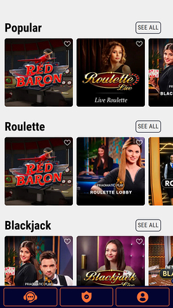 Griffon Casino Mobile Croupier en direct