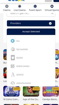 Gudar Casino Développeurs de jeux mobile