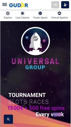 Gudar Casino Courses de machines à sous mobile