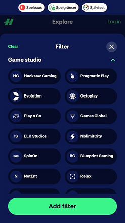 Hajper Casino Mobile Game Developers