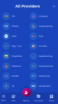 Desarrolladores de juegos móviles de Happy Luke Casino