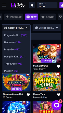 Hash Lucky Casino Mobile Game Developers