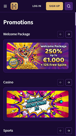 Мобильные акции Haz Casino