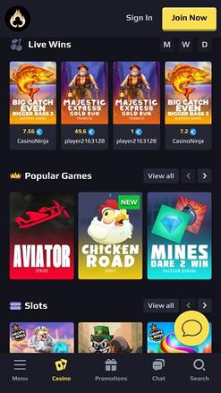 Heats Casino Jeux Mobile