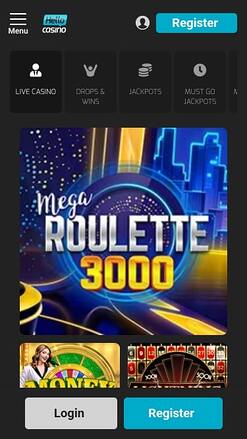 Croupier dal vivo di Hello Casino Mobile
