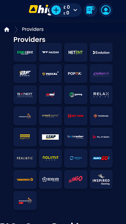 Développeurs de jeux mobiles de casino à mises élevées