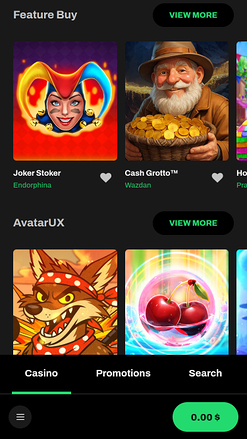 Jeux mobiles de casino Hillo