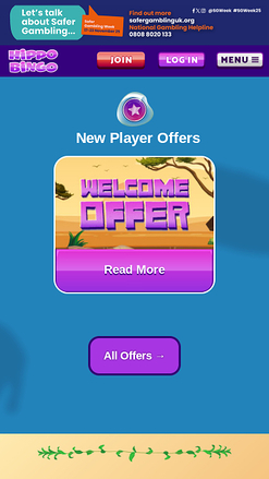 Моб ильные акции казино Hippo Bingo