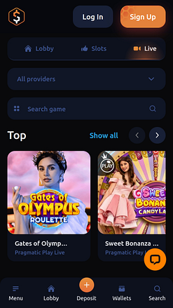 Мобильная версия казино Honey Money с живыми дилерами