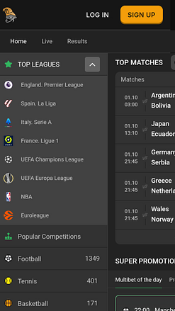 Horus Casino Mobile Sports