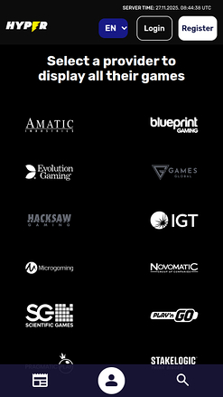 Sviluppatori di giochi per dispositivi mobili Hyper Casino