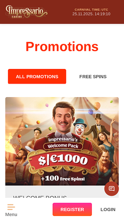 Promozioni del casinò Impressario