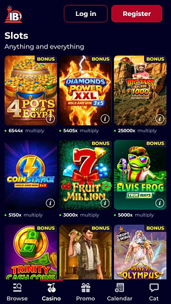 Intellectbet Casino Mobile Games