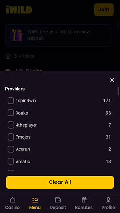 iWild Casino, développeur de jeux mobiles