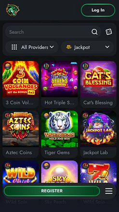 Мобильная страница J8de Casino Jackpot