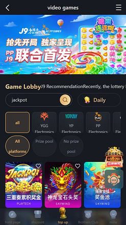Développeurs de jeux de casino J9 Mobile