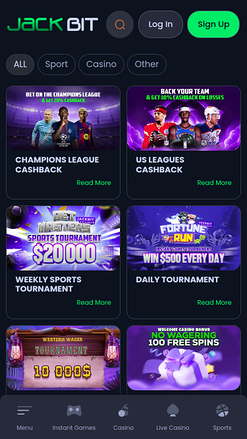 Jackbit Casino Promotions Mobile