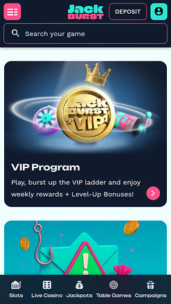 Promozioni Jackburst Mobile