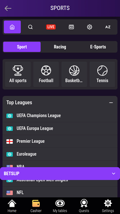 Jackpoker Sport Mobile