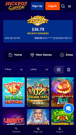 Jackpot Capital Games Mobile