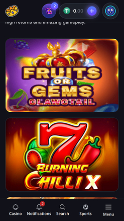 Jackpotter Casino Games Mobile