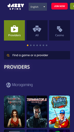 Jazzy Spins Casino Game Developers Mobile