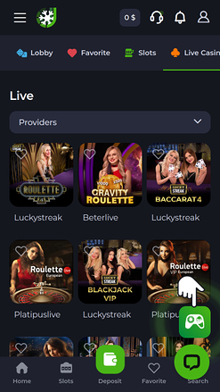 Jeetcity Casino Live Croupier Mobile