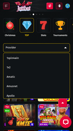 Jettbet Casino Game Developers Mobile
