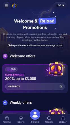 Promotions du casino Jinx sur mobile