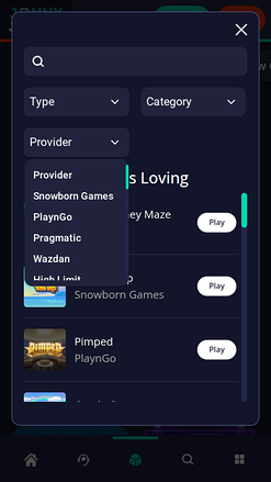 Développeurs de jeux de casino Jonny Jackpot Mobile