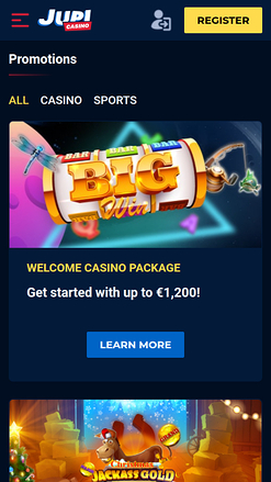 Promotions mobiles du casino Jupi