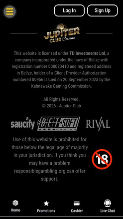 Desarrolladores de juegos móviles del casino Jupiter Club