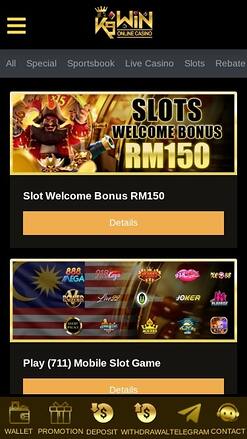 Promotions du Casino K9Win Mobile