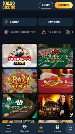 Kaleo Casino Live-Dealer