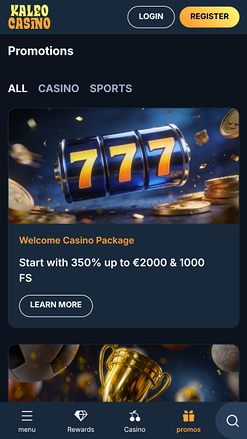 Kaleo Casino-Aktionen