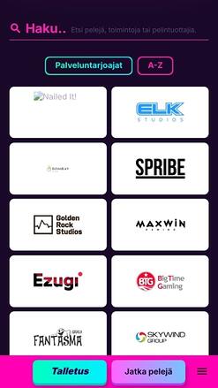 Desarrolladores de juegos de Kanuuna Casino Móvil