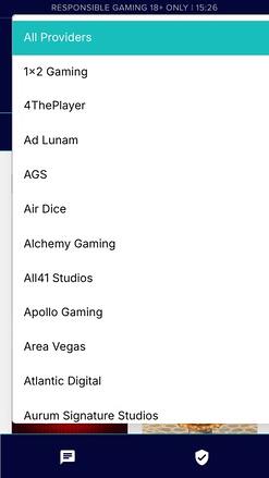 Développeurs de jeux du Karamba Casino Mobile